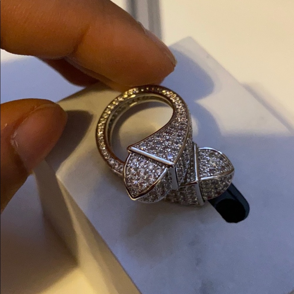 Beautiful Diamond Statement Ring - image 1